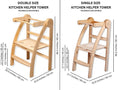 Double or Single Size Montessori Toddler Tower